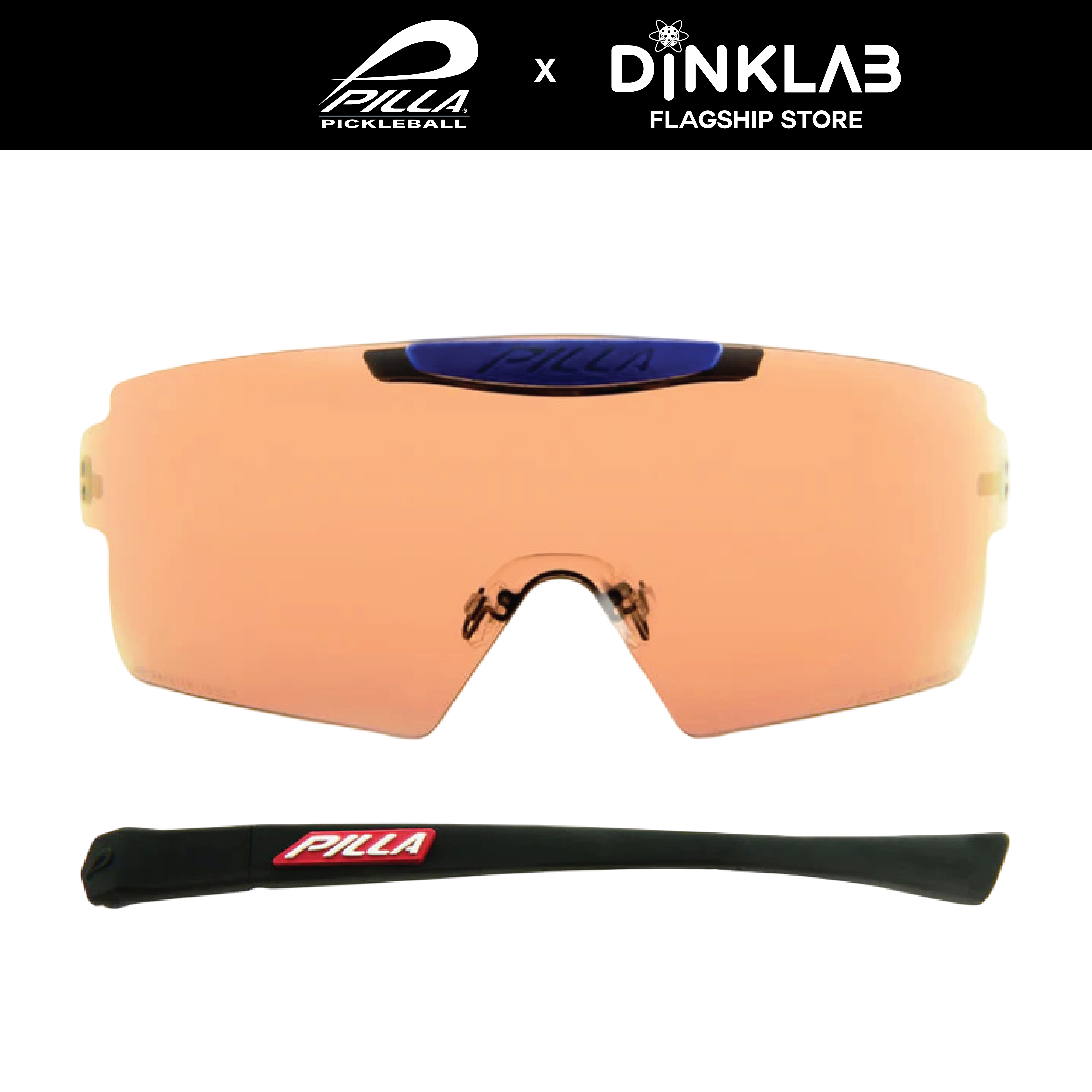 Pilla Vista 1-Lens Kit (Lense: L 18SED + Frame: Saber Blade | Black-Red)